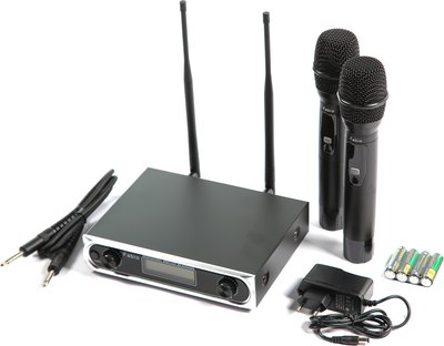 Радиосистема микрофонная Fabio J10 BK