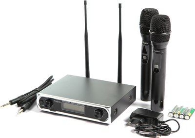 Радиосистема микрофонная Fabio J10 BK