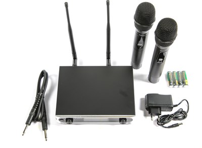 Радиосистема микрофонная Fabio J10 BK