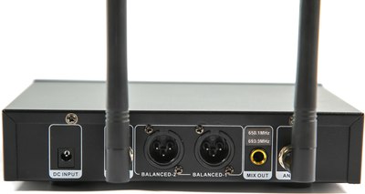 Радиосистема микрофонная Fabio J8 BK