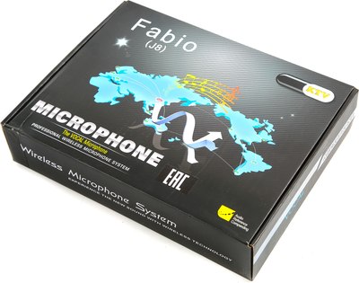 Радиосистема микрофонная Fabio J8 BK