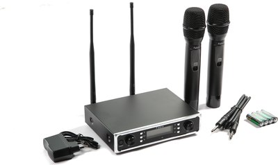 Радиосистема микрофонная Fabio J8 BK