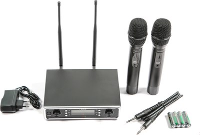 Радиосистема микрофонная Fabio J8 BK