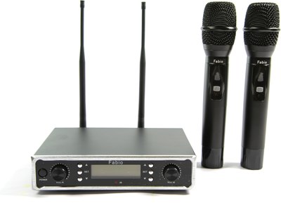 Радиосистема микрофонная Fabio J8 BK