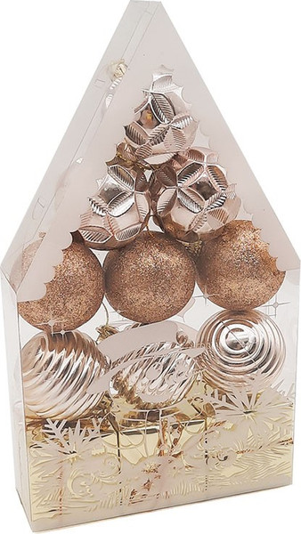 Набор елочных игрушек MONAMI Новогодний Микс / GOLD23-147 - фото