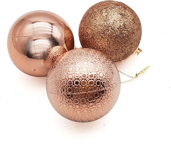 Набор шаров новогодних MONAMI Новогодний Микс / GOLD23-6145