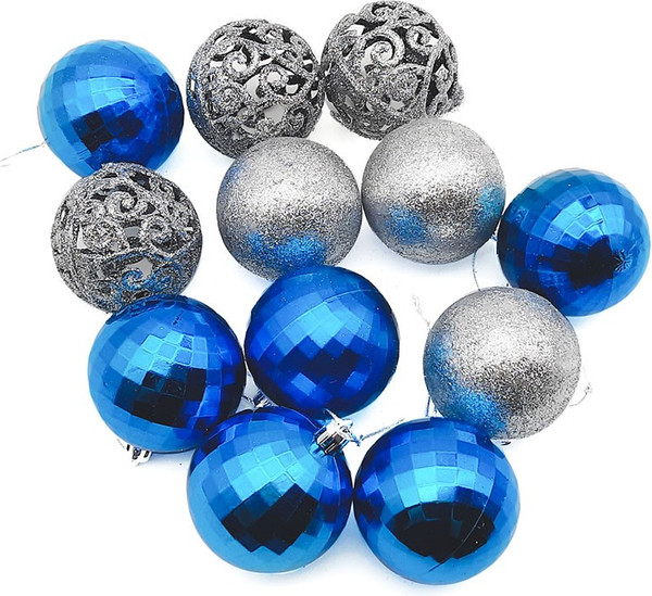 Набор шаров новогодних MONAMI Новогодний Микс / SIL23-083