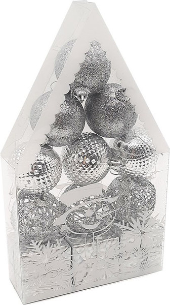 Набор елочных игрушек MONAMI Новогодний Микс / SIL23-145 - фото