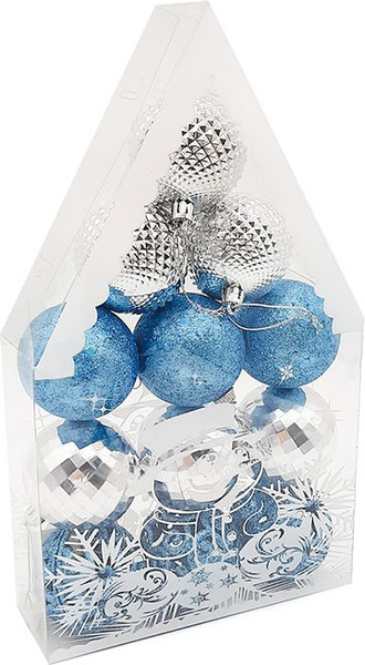 Набор шаров новогодних MONAMI Новогодний Микс / SIL23-156 - фото