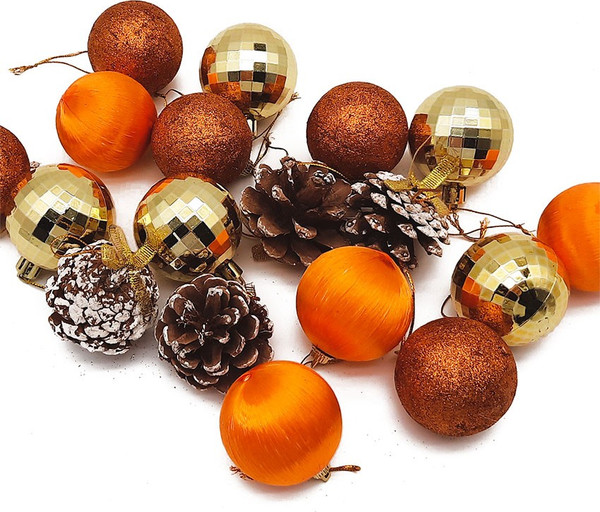 Набор елочных игрушек MONAMI Новогодний Микс / GOLD23-6104