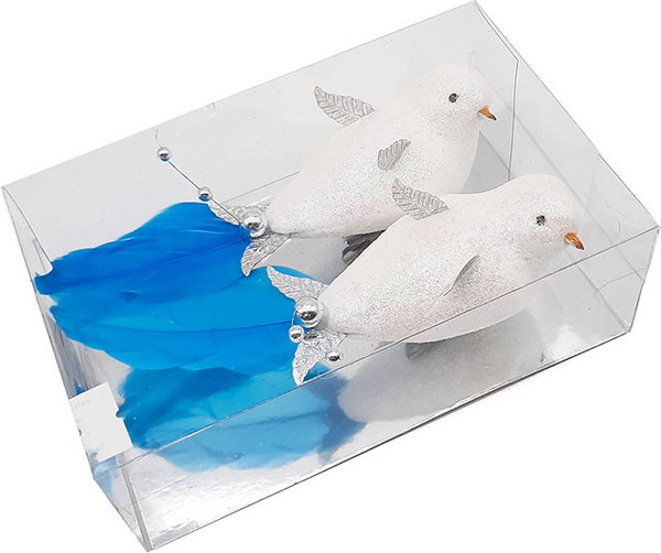 Набор елочных игрушек MONAMI Птица / JX2-039 - фото