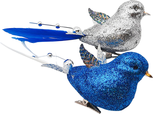 Набор елочных игрушек MONAMI Птица / JX2-043 - фото