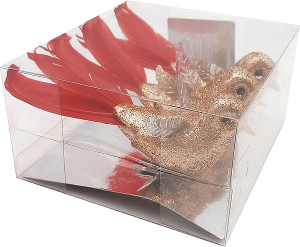 Набор елочных игрушек MONAMI Птица / JX3-009 - фото