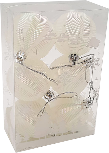 Набор шаров новогодних MONAMI WA23645 - фото