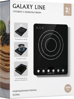 Электрическая настольная плита Galaxy Line GL 3066