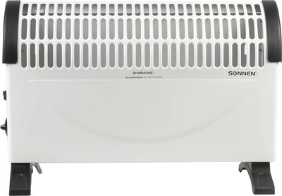 Конвектор Sonnen Y-02S / 453494 (белый/черный) - фото