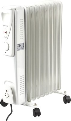 Масляный радиатор Sonnen DFS-09 / 453499 (белый) - фото