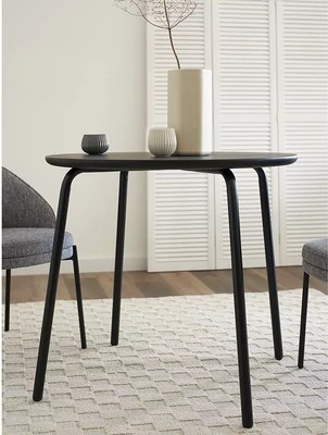 Обеденный стол Bergenson Bjorn Round / BB0000838 (черный)