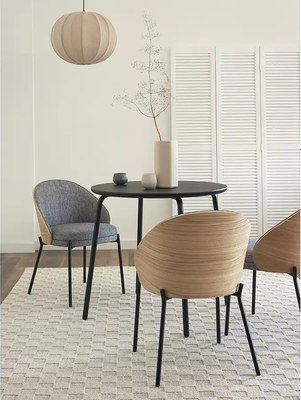 Обеденный стол Bergenson Bjorn Round / BB0000838 (черный)