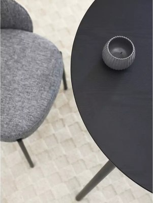 Обеденный стол Bergenson Bjorn Round / BB0000838 (черный)