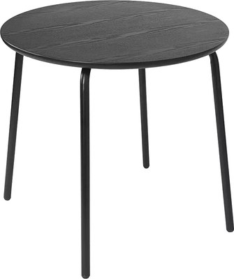 Обеденный стол Bergenson Bjorn Round / BB0000838 (черный)