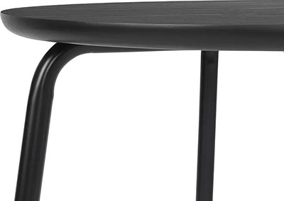 Обеденный стол Bergenson Bjorn Round / BB0000838 (черный)