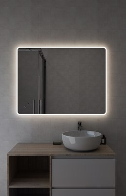 Зеркало Cersanit Eclipse Fusion 75x100 / 64814 (с подсветкой)