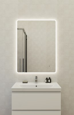 Зеркало Cersanit Eclipse Fusion 75x100 / 64814 (с подсветкой)