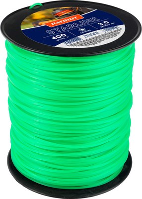 Леска для триммера PATRIOT Starline D3.0мм 400м - фото