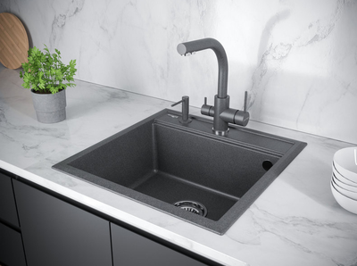 Дозатор встраиваемый в мойку Paulmark Decus D004-DG