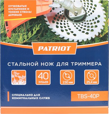 Нож для триммера PATRIOT TBS-40P