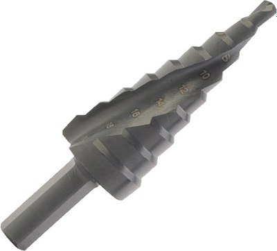 Сверло PATRIOT Expert по металлу ступенчатое 4-20мм Р6М5 - фото