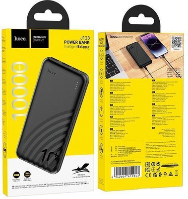 Портативное зарядное устройство Hoco J123 10000mAh