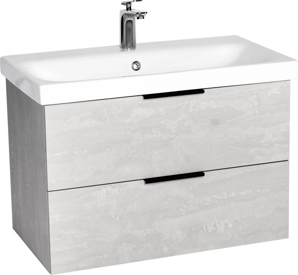 Тумба под умывальник Viant Берлин Moduo 80 / VBER80MDC-T2YP - фото