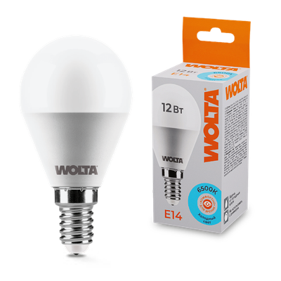 Лампа Wolta 25W45GL12E14