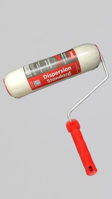 Валик малярный Beorol Стандарт Дисперсия 25cм d8мм с рукояткой / 4815930000978