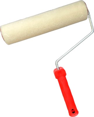 Валик малярный Beorol Стандарт Лак масляной 25cм d8мм с рукояткой / 4815930001029 - фото