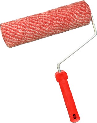 Валик малярный Beorol Эксперт Дисперсия Ровная стена 25cм d8мм с рукояткой - фото