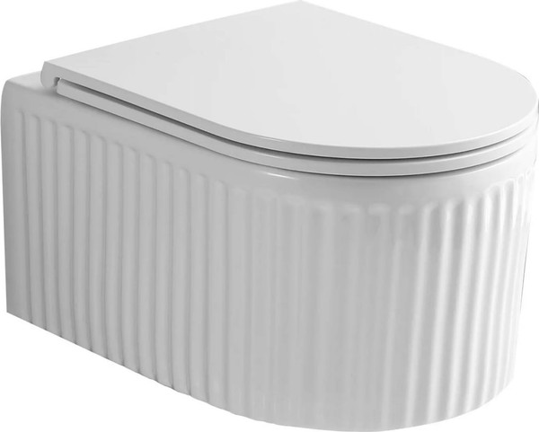 Унитаз подвесной с инсталляцией Roxen StounFix Dual Fresh 968290