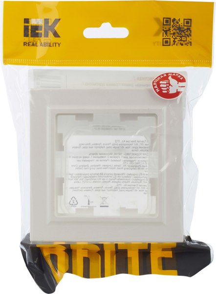 Рамка для выключателей и розеток IEK Brite BR-M12-44-K36