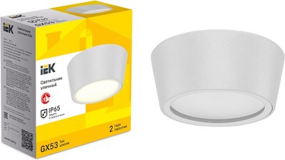 Светильник уличный IEK LT-UPU0-5104-GX53-1-K01