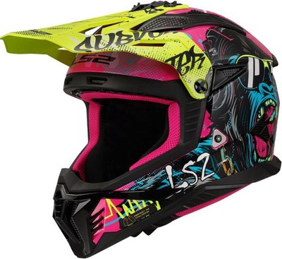 Мотошлем LS2 MX708 Fast 2 Gorilla - фото