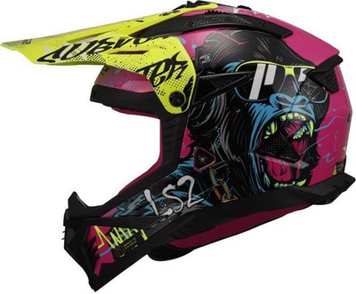 Мотошлем LS2 MX708 Fast 2 Gorilla