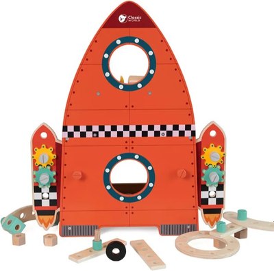 Верстак-стол игрушечный Classic World Ракета CW50574