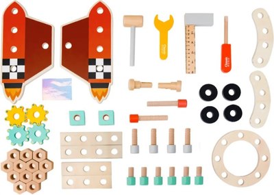 Верстак-стол игрушечный Classic World Ракета CW50574