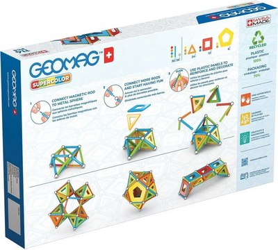 Конструктор магнитный Geomag Многоцвет GM382