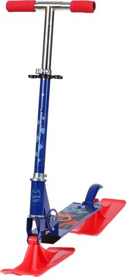 Самокат-снегокат Snow Cat 2 в 1 / 9687195 - фото