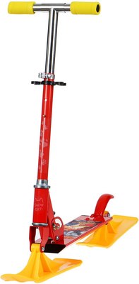 Самокат-снегокат Snow Cat 2 в 1 / 9687194 - фото