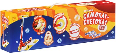 Самокат-снегокат Snow Cat 2 в 1 / 9687194