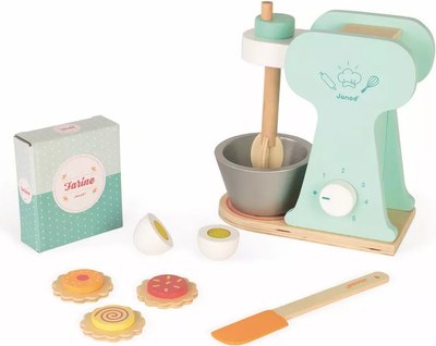 Кухонный комбайн игрушечный Janod С аксессуарами J06605